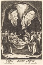 The Burial of the Virgin, in or after 1630.
