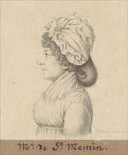 Marie-Victoire Févret de Saint-Mémin, 1799.