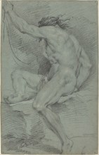 Nude Figure (academic study), 17th century.