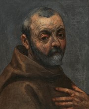 Self-Portrait As A Monk. Private Collection.