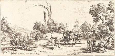 Attacking Travelers on the Highway, c. 1633.