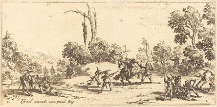 Attacking Travelers on the Highway, c. 1633.