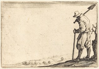 Peasant with Shovel on His Shoulder, c. 1622.