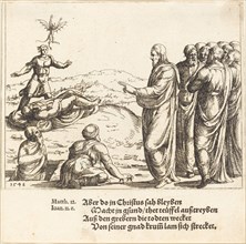 Christ Heals a Blind and Dumb Demoniac, 1548.