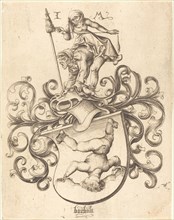 Coat of Arms with Tumbling Boy, c. 1480/1490.