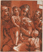 Madonna and Child Accompanied by Saints, 1585.