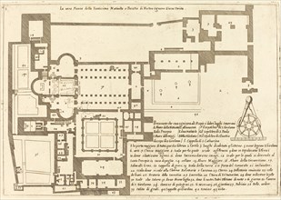 Plan of the Church of the Holy Nativity, 1619.