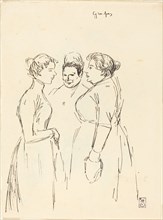 Gossiping Women, late 19th-early 20th century.