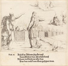 Balak's Sacrifice, and Balaam's Prophecy, 1548.