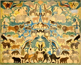 Cutout of Animals, second quarter 19th century.