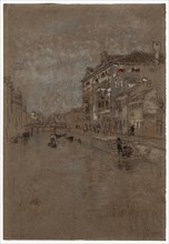 Canal in Venice (Tobacco Warehouse), 1879-1880.
