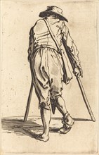 Beggar with Crutches and Hat, Back View, c. 1622.