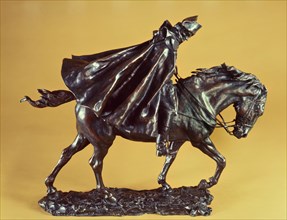 Horseman in a Storm, c. 1880-1885/cast after 1891.