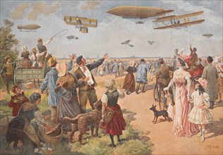 L'Exposition aérienne, c. 1908. Private Collection.