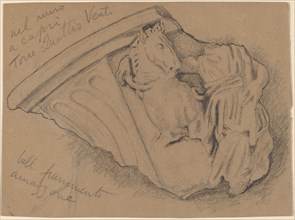 Sketch of a Fragment from a Wall in Capri, c. 1897.
