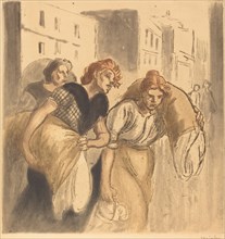 Return from the Wash House (Retour de lavoir), 1912.