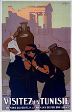 Dougga. Visitez la Tunisie, 1929. Private Collection.