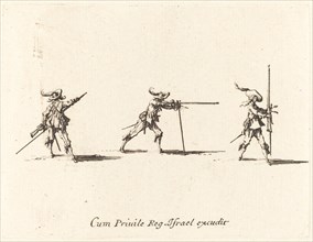 Taking the Firing Position with the Musket, 1634/1635.