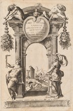 Libro Appartenente al Architettura [Title Page], 1568.