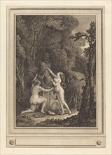 Les nymphes scrupuleuses, 1784. [The scrupulous nymphs].