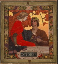 October (cover illustration for Harper's Magazine), 1903.