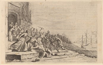 The Followers of Solon Defending the Temple of Venus, 1634.