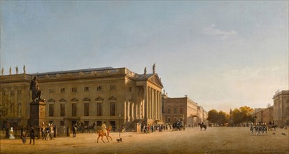 The Royal Opera, Unter den Linden, 1845. Private Collection.