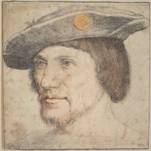 Portrait of a Man Wearing a Hat with a Medallion, 1520/1540.
