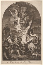 Martire de St. Pierre (The Martyrdom of Saint Peter), c. 1750s.
