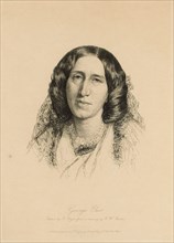 Portrait of George Eliot (1819-1880) , 1882. Private Collection.