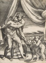 Pluto and Proserpine, from 'The Loves of the Gods', ca. 1531-76.