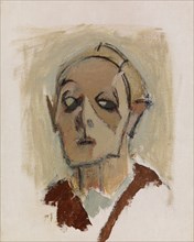 Self-Portrait, 1945. Found in the collection of Ateneum, Helsinki.