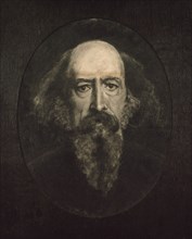 Portrait of Alfred, Lord Tennyson (1809-1892). Private Collection.