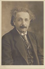 Portrait of Albert Einstein (1879-1955), 1921. Private Collection.