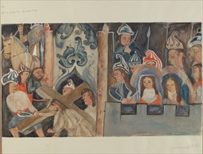 Station of the Cross No. 7: "Jesus Falls the Second Time", c. 1936.