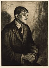 Portrait of the Poet John Masefield (1878-1967). Private Collection.