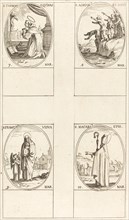 St. Thomas Aquin; St. Adrian and Companions; St. Frances; St. Macari.