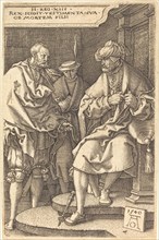 David Casting Off His Robes at the News of the Death of His Son, 1540.