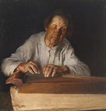The Kantele Player , 1892. Found in the collection of Ateneum, Helsinki.