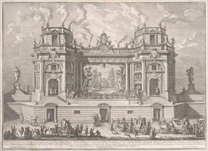 The Seconda Macchina for the Chinea of 1761: A Magnificent Theater, 1761.