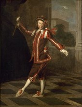Dancing Mezzetin, ca 1720. Found in the collection of Musée Carnavalet, Paris.