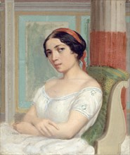 Portrait of Ernesta Grisi (1816-1895). Found in the collection of Maison de Balzac.