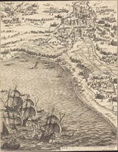 The Siege of La Rochelle [plate 12 of 16; set comprises 1952.8.97-112], 1628/1631.