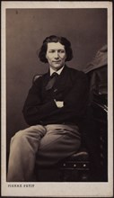 Portrait of the dramatist Victorien Sardou (1831-1908), ca 1860. Private Collection.