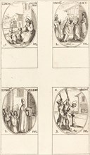 St. Simeon Salus; The Visitation; Deposition of the Virgin's Clothes; St. Hiacintus.