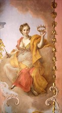 Muse Erato, Early 1770s. Found in the collection of State Open-air Museum Oranienbaum.