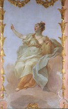 Muse Euterpe, Early 1770s. Found in the collection of State Open-air Museum Oranienbaum.