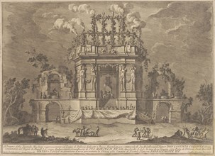 The Seconda Macchina for the Chinea of 1771: A Pleasure Palace Dedicated to Bacchus, 1771.