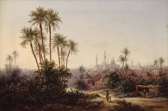 View of Cairo, 1867. Creator: Georgi, Otto (1819-1874).