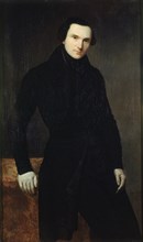 Portrait of Eugène Renduel (1798-1874), 1836. Creator: Chatillon, Auguste de (1813-1881).